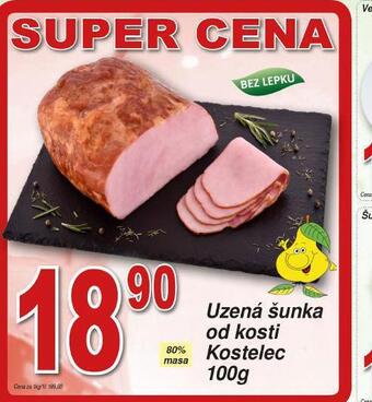 Uzená šunka od kosti