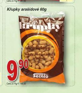 Lidl Křupky arašídové nabídka