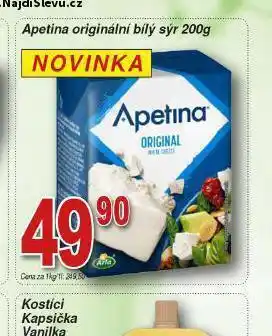 Lidl Apetina originální bílý sýr nabídka