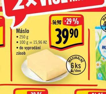 Jip Máslo nabídka