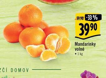 Jip Mandarinky nabídka