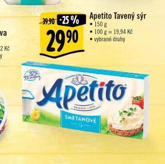 Jip Apetito tavený sýr nabídka