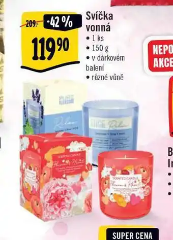 Jip Svíčka vonná nabídka