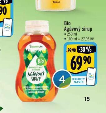 Jip Bio agávový sirup nabídka