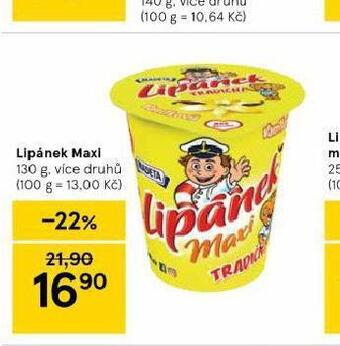 Tesco Lipánek maxi nabídka