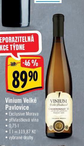 Jip Vinium velké pavlovice nabídka