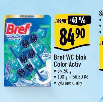 Jip Bref wc blok color aktiv nabídka