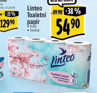 Jip Linteo toaletní papír nabídka