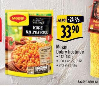 Jip Maggi dobrý hostinec nabídka
