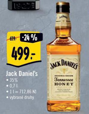 Jip Jack daniel´s nabídka