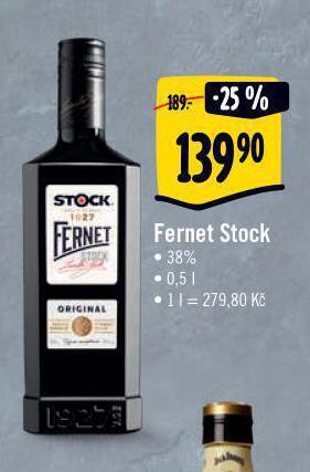 Jip Fernet stock nabídka