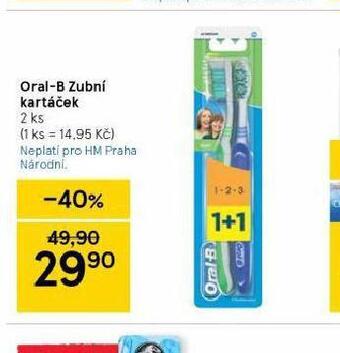 Tesco Oral-b zubní kartáček nabídka