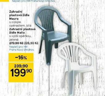 Tesco Zahradní plastová židle nabídka