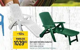 Tesco Zahradní lehátko saturno nabídka