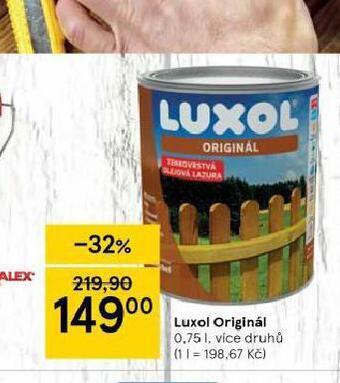 Tesco Luxol original nabídka