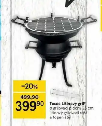 Tesco Tesco litinový gril nabídka