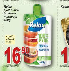 Lidl Relax pyré 100% broskev-majacuja nabídka