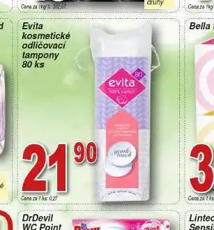 Evita kosmetické odličovací tampony