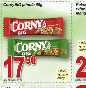 Lidl Corny big jahoda nabídka