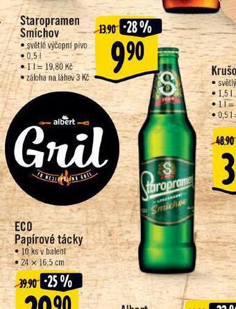 Albert Pivo staropramen smíchov nabídka
