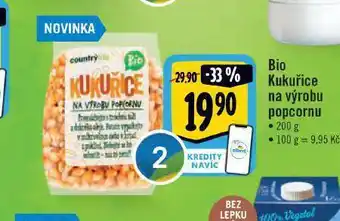 Albert Bio kukuřice na výrobu popcornu nabídka