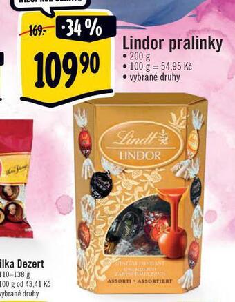 Lindor pralinky