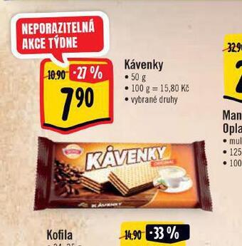 Albert Kávenky nabídka