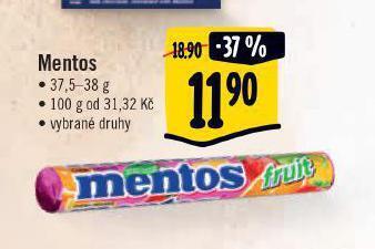 Albert Mentos nabídka