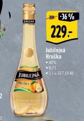 Albert Jubilejná hruška nabídka