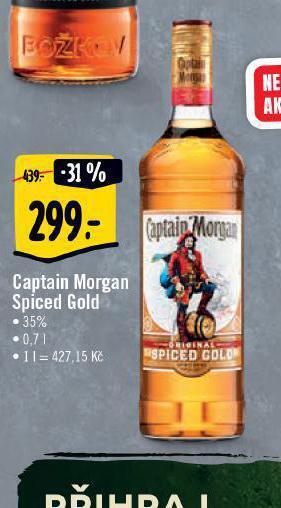 Albert Captain morgan spiced gold nabídka