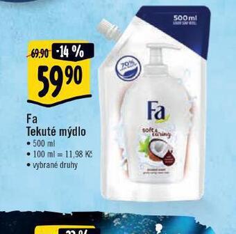 Albert Fa tekuté mýdlo nabídka