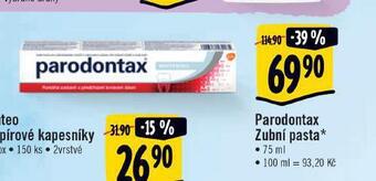 Albert Parodontax zubní pasta nabídka