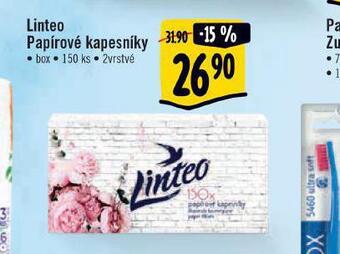 Albert Linteo papírové kapesníky nabídka