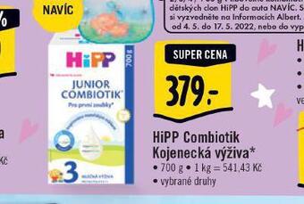 Albert Hipp combiotik kojenecká výživa nabídka