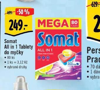 Albert Somat all in 1 tablety do myčky nabídka