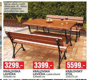 Baumax Královský stůl nabídka