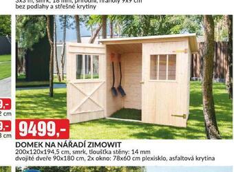 Baumax Domek na nářadí zimowit nabídka