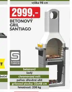Baumax Betovoý gril santiago nabídka