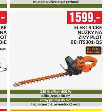 Baumax Elektrické nůžky na živý plot nabídka