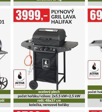 Baumax Plynový gril lava halifax nabídka