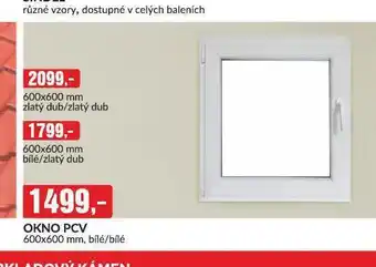 Baumax Okno pcv 600 x 600 mm nabídka