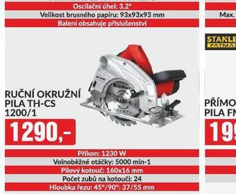 Baumax Ruční okružní pila nabídka