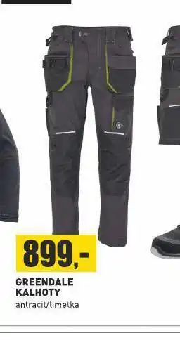 Baumax Pracovní kalhoty greendale nabídka