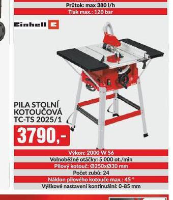 Baumax Pila stolní kotoučová nabídka