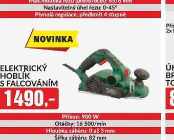 Baumax Elektrický hoblík s falcováním nabídka