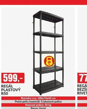 Baumax Regál plastový nabídka