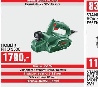 Baumax Hoblík bosch nabídka