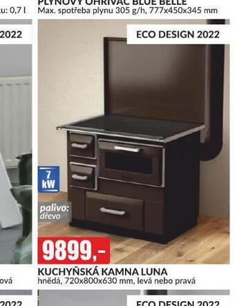 Baumax Kuchyňská kamna luna nabídka