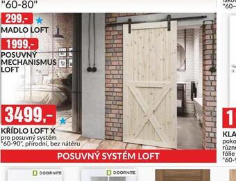 Baumax Madlo loft nabídka