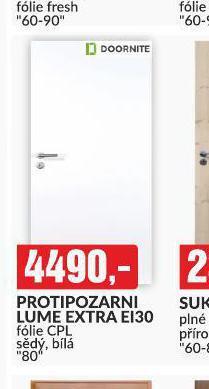 Baumax Protipožární dveře lume extra ei30 nabídka